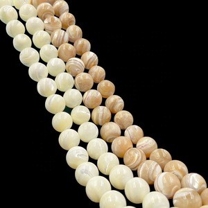 shell beads manufacture 14mm bracelet diy accessories shell beads for jewelry making