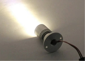 Shenzhen 1W black or silver aluminum mini LED Spot display cabinet light