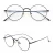 Import Shenzhen Quality Retro Spring Hinge Super Light Eyeglasses Round Gold Frame Titanium Frame Glasses from China