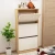 Import shoe rack cabinet ,wooden shoe storage cabinet shoe rack designs from China