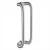 Import Shower Stainless Steel 304 316 Mirror Glass Door Manufacture Pull Handle from China
