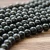 Import Shungite Round Stone Beads Wholesale for Crafting and Jewelry Making, Black Round Beads for DIY from Russia Karelia from Russia