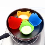 Silicone egg poacher cups poach pods silicone egg boiler silicone egg cooker boil cookware boiler steamer microwave