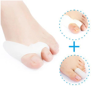 Silicone gel Toe Separator for Hallux Valgus and Bunion Corrector foot care orthotic