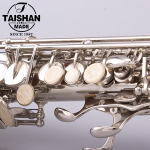 Silver Plated Children Curved Saxophone
