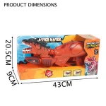 Simulation Tyrannosaurus Dinosaur Rocking Water Gun Outdoor Toys For Kids