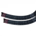 Sinopulse factory produce Tensile EN 853 1SN SAE100 R1AT Hydraulic  rubber Hoses