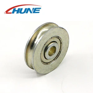Sliding Gate Hardware Metal Pulley With Bearings For Heavy Duty Cantilever Steel Door