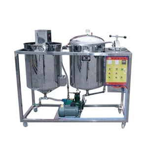 small scale full continuous black seeds shea butter oil refining equipment palm kernel oil refining production machine
