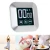 Smart Touch Screen LCD Display Magnetic Digital Kitchen Countdown Egg Timer Small Digital Oven Alarm Timer