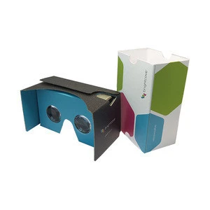 Smartphone Virtual Reality 3D Glasses Google Cardboard VR Kit 3D Headset for VR Video