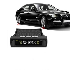 Solar Power tpms Tire pressure monitor system with internal sensor or external sensor tire pressure gauge