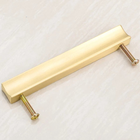 Buy Solid Brass Furniture Cabinet Knobs And Pulls Drawer Knob Handles ...