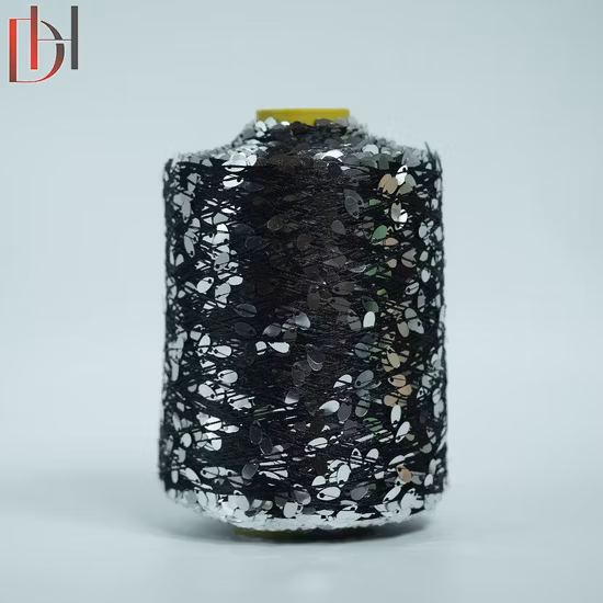 100% Knitting Sewing Thread Hand Polyester Spun Clothing Yarn with Factory Price