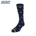Special Customised Dots Hearts Argyles Business Dress Socks for Female Male