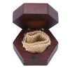 special design hot sell wooden jewelry box wooden ring box
