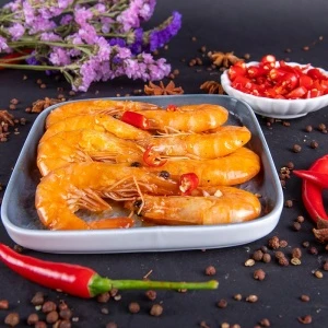 Spicy seafood instant plump prawns with endless aftertaste