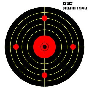Splatterburst Shooting Targets For Shooting 12 x 12inches 10,25,50 pack