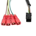 Splitter 1 to 4 Way with 6 Pin Wire Harness Assembly for LED