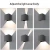 Import Square shape modern design up and down wall light outdoor decorative wall lamp from China