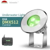 SS316L 3W Color Dancing DMX512 RGB Underwater Light For Swimming Pool Fountain Underwater Light ip68