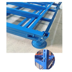 Stackable pallets collapsible safety cage easily dismantled storage box