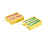 Stackable Silicone Ice Cream Mold with Lid BPA Free