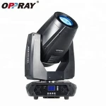 Stage lighting equipment 3-facet prism  led stage light CMY/CTO 300w beam spot wash 3 in 1 iris  moving head light