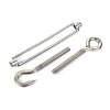 Stainless Steel AISI304/316 Open Body Turnbuckles Eye And Hook Construction Turnbuckle 20mm