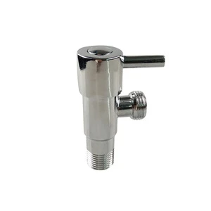 Stainless steel bathroom shower faucet angle valve