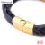Import stainless steel custom braided leather bracelets, Stocked Supply Costume Fashion Accessory gold men bracelet jewelry from China