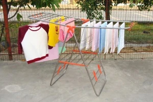 Stainless Steel Foldable Clothes Hanger Rack Manufacturer Wholesale MR-6018Y-O