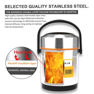 Stainless steel thermal insulated lunchboxes lunch box