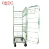 storage cage used supermarket rack and trolley for milk