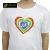 Sublimation Sequin Patches with Heart Shape Personalized Sublimation Sequin Transfer Blanks