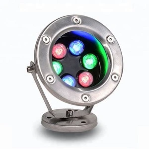 Submersible Fountain Pump With Led Light, Led Underwater Fountain Light, LED Fountain Ring Light
