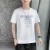 Import Summer 100% cotton casual comfortable printed round collar T-shirt mens short sleeve T-shirt from China