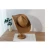 Import Summer Big Edge Wild Sun Cap Men And Women Outdoor Cowboy Sunscreen Straw Cap Foldable Curling Hat Beach Fishing Casual Hat from China