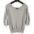 Import Summer womens  soft plain knitted crew neck short ruffled sleeve pullover sweater T shirt from China