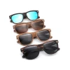sunglasses 2021 mens Polarized wooden shades fashionable custom skateboard wood frame sunglasses china