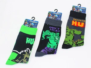 Superhero Socks Wonder Woman Knee-High Spider-Man Hulk Socks Superman Socks