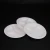 Import Tabletop white 3 round porcelain compartment plate for restaurant from China