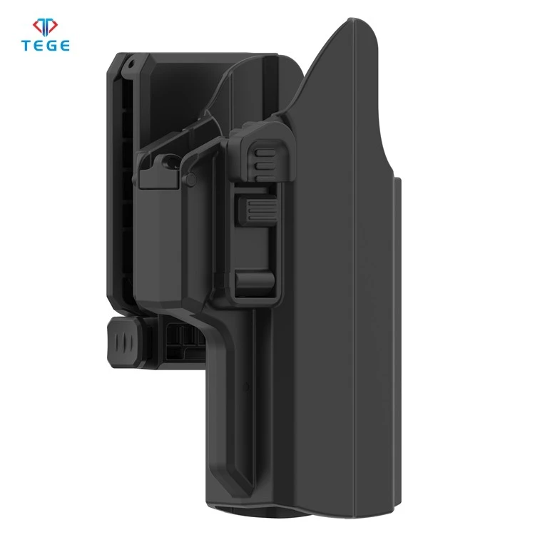 Tactop New Release Airsoft Shooting Range Universal IPSC Holster with Paddle and Belt clip