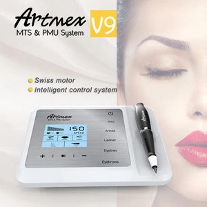 Tattoo Machine MTS/PMU Semi Permanent Makeup machine for Eyebrow Lip Beauty Artmex V9