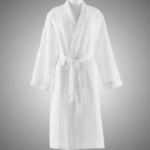 Terry Cloth Bathrobe 100% Long Staple Cotton Hotel/Spa Robes Classic Bath Robes Women