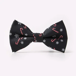 The latest men bow tie with Christmas style for Christmas decoration
