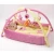 Import The Little Princess Large Round New Born Best Fluffy Baby Play Mat Pink 1 Piece from China