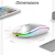 Import Thin Slim 2.4G Optical Computer Mouse BT5.0 Adjustable RGB Gaming Mouse Other Game Accessories Rechargeable Wireless Mouse from China