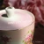 Import Top Quality Ceramic Round Sugar Pot Sweet Pink With Gold Line from China