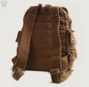 Top Quality Cheap Price A Set Khaki Vintage Canvas Military Bags Rucksack